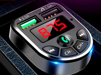 Πομπός αυτοκινήτου FM με mp3 player, bluetooth και θύρα usb