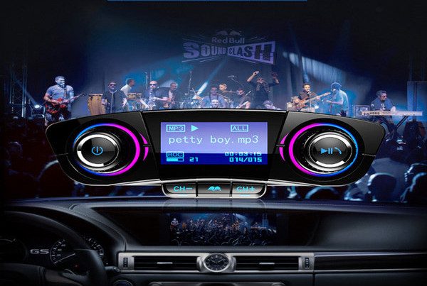 Receptor bricheta mp3 bluetooth auto