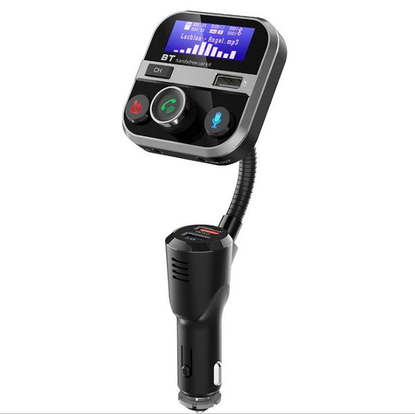 Bluetooth saatja mp3 mängija ja mobiiltelefoni laadija