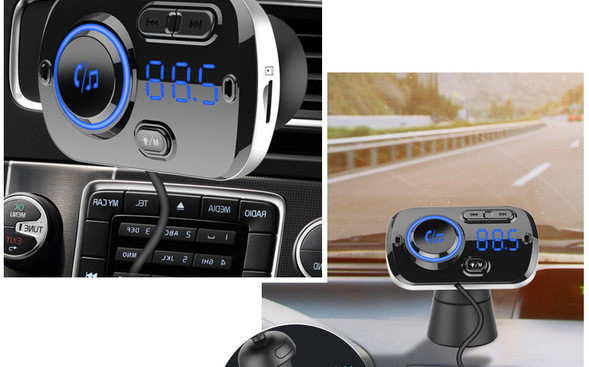 Auto mp3 bluetooth vastuvõtja toetab muusika taasesitust