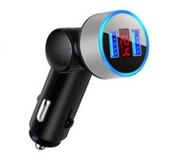 Multifunktsionaalne kahe USB-ga autolaadija
