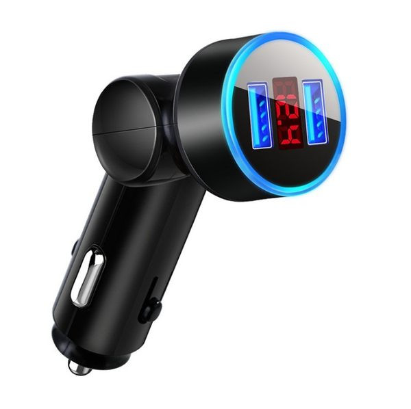 Încărcător auto multifuncțional dual USB