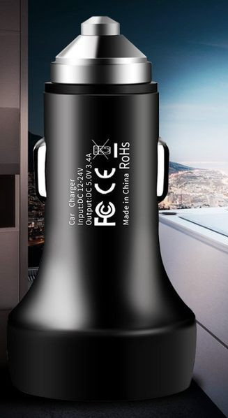 Transmițător multifuncțional cu port USB pentru mașină