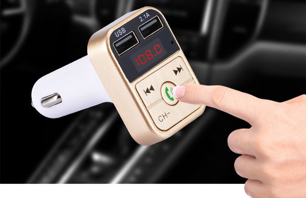 Φορτιστής USB αυτοκινήτου με bluetooth mp3