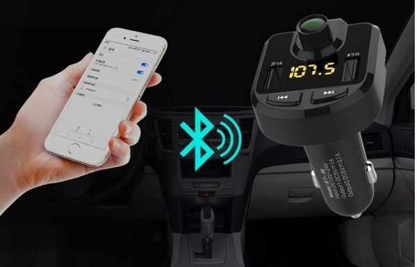 Autosaatja Bluetoothi ja MP3 mängijaga