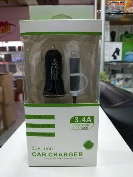 Autosaatja kahe USB pesaga