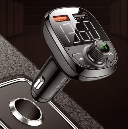 Auto bluetooth uztvērējs mp3 atskaņotājs un FM radio