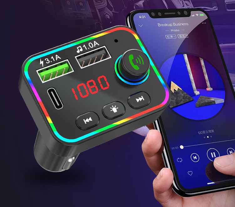 Autosaatja Bluetooth 5.0 ja MP3-mängijaga