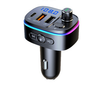 Bluetooth mp3 player και φορτιστής αυτοκινήτου TYPEC + QC3.0