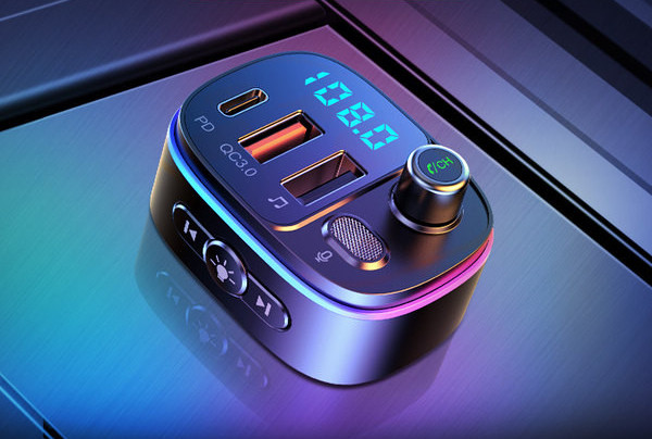 Bluetooth mp3 mängija ja autolaadija TYPEC + QC3.0