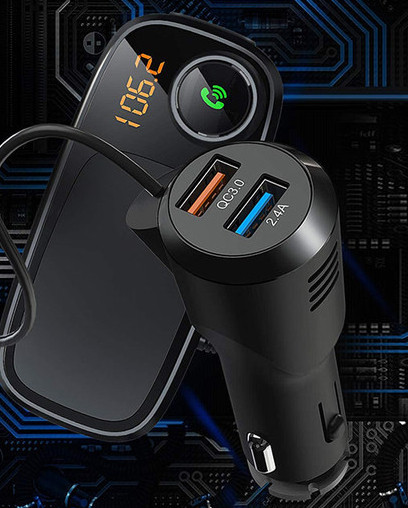 Πολυλειτουργικός δέκτης bluetooth με MP3 player