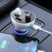 Auto MP3 saatja Bluetoothi ja FM-iga