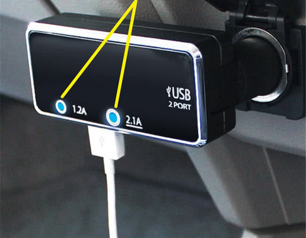 Multifunktsionaalne USB-pordiga autosaatja