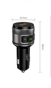 Automobilinis siųstuvas su Bluetooth ir muzikos grotuvu