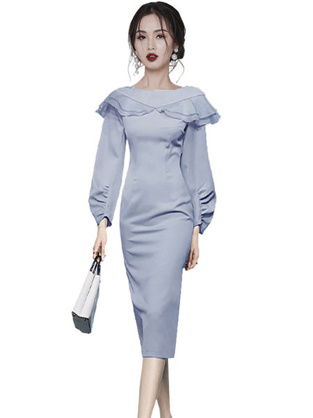 Elegantne liibuv naiste kleidimudel