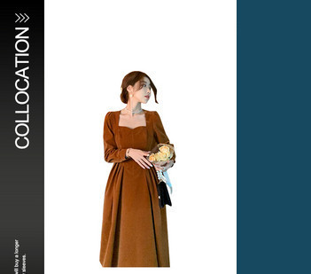 Uue mudeli pikkade varrukatega naiste kleit