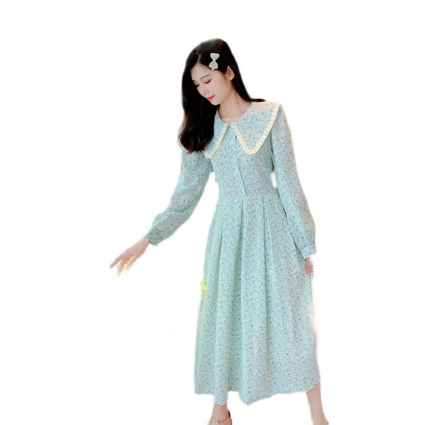 Rochie de primavara model nou pentru femei cu motive florale