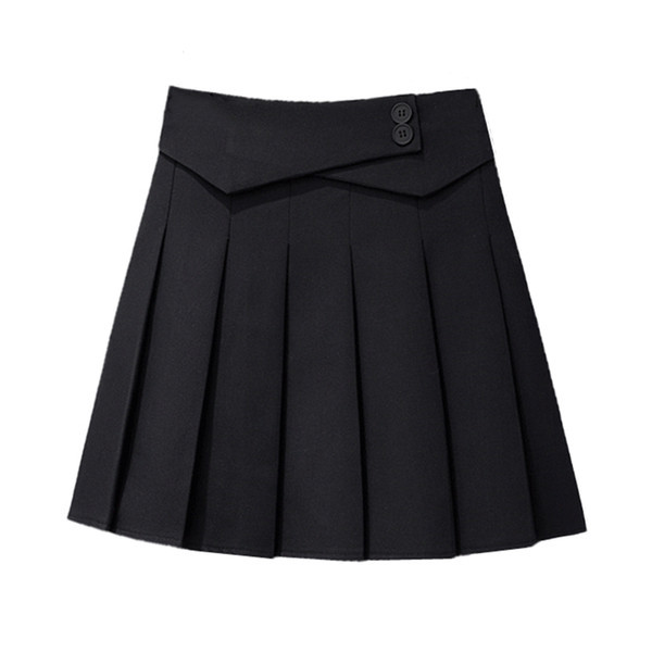 Lühike plisseeritud seelik naistele