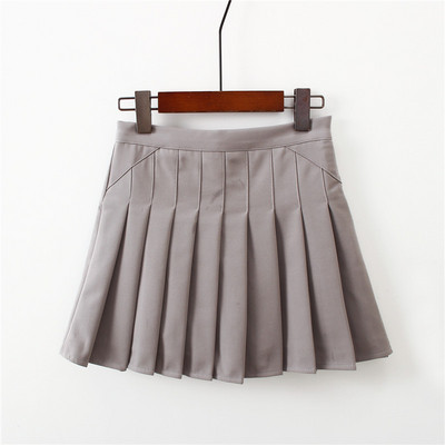 Vaba kõrge vöökohaga plisseeritud seelik