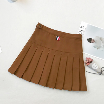 Vaba kõrge vöökohaga plisseeritud seelik