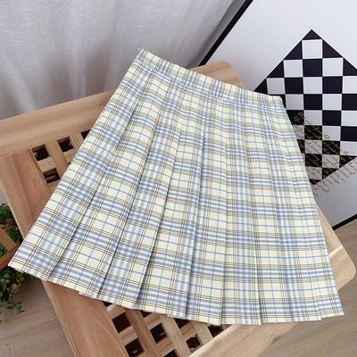 Ruuduline plisseeritud seelik - kaks pikkust