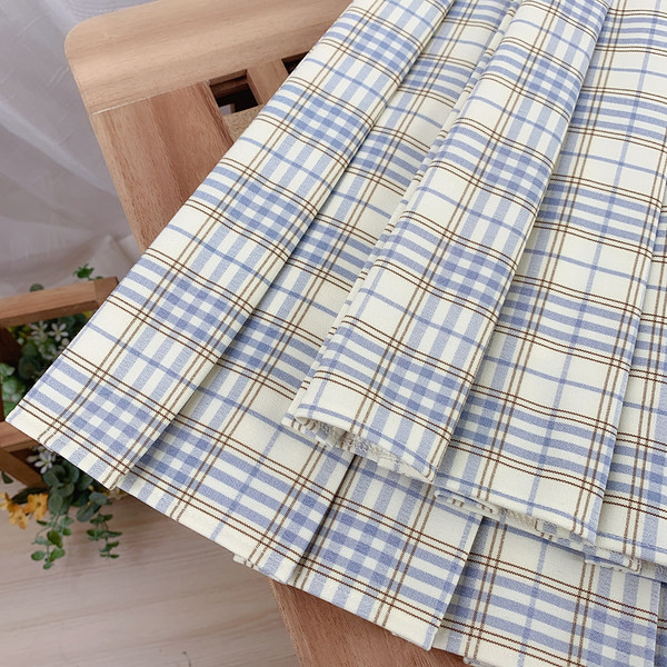 Ruuduline plisseeritud seelik - kaks pikkust