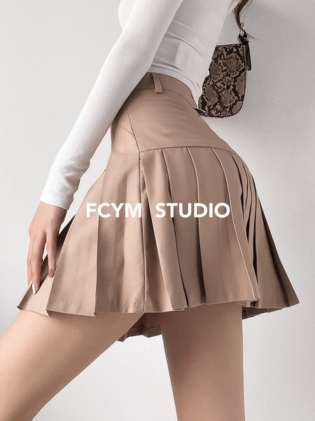 Lühike plisseeritud seelik - erinevad värvid