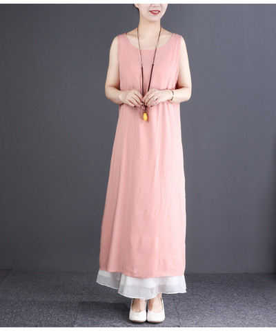 Naiste pikk kleit kahe mudeliga