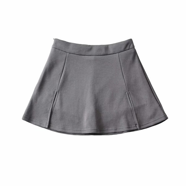 Lühike kõrge vöökohaga naiste seelik