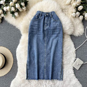 Pikk lõhikutega teksaseelik