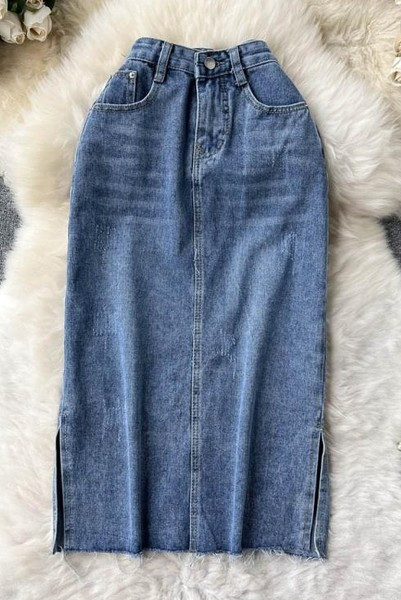 Pikk lõhikutega teksaseelik