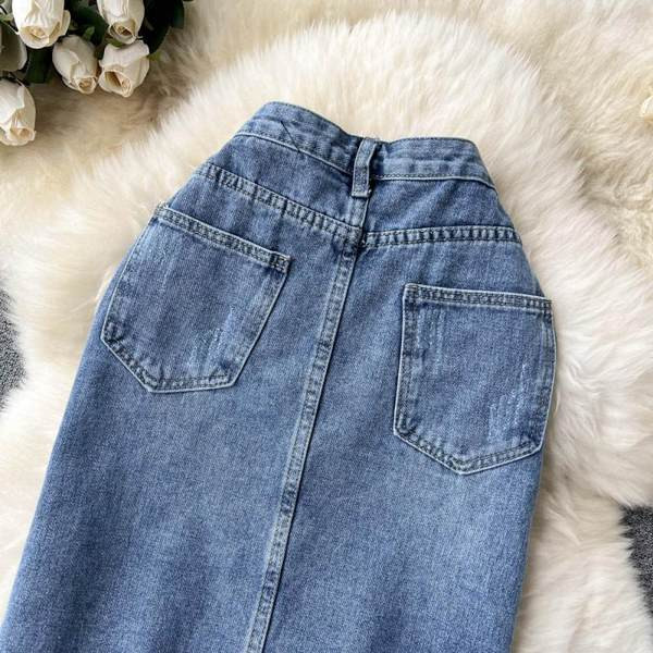 Pikk lõhikutega teksaseelik