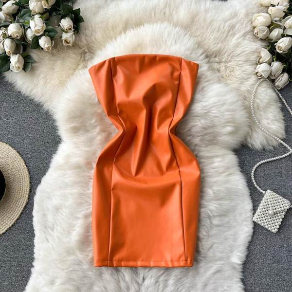 Lühike liibuv kleit ökonahast