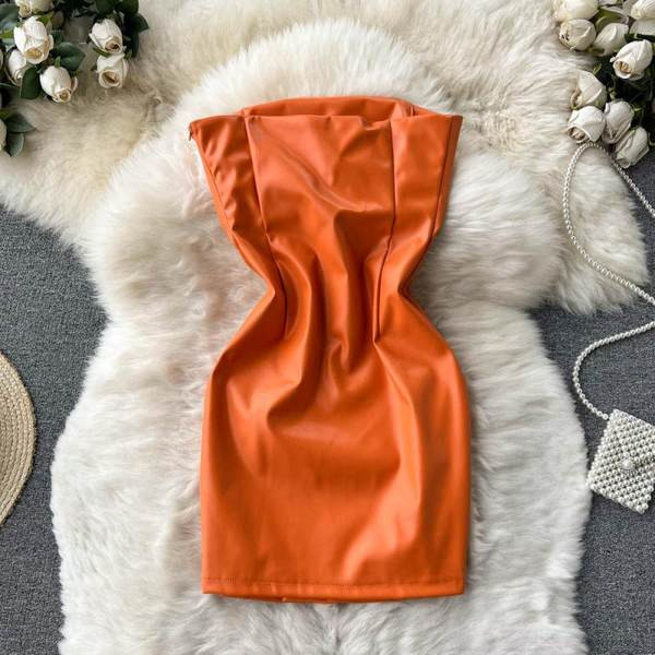 Lühike liibuv kleit ökonahast