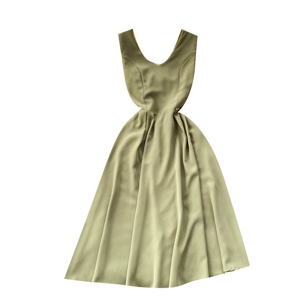 Naiste väljalõikega kleit spits kaelusega