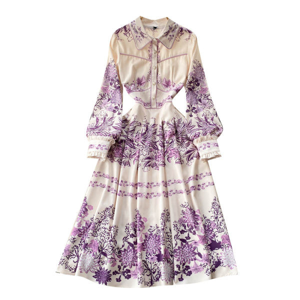 Naiste lillemustriga kevadkleit