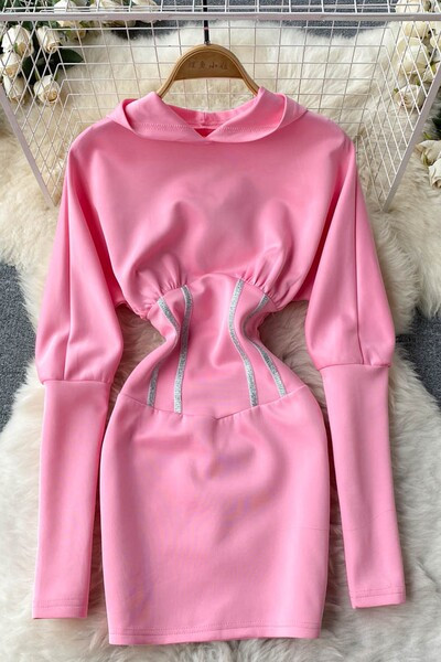 Puuvillane vabaajakleit – liibuv mudel