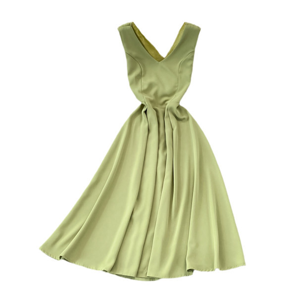 Rochie casual dama cu decolteu spitz - patru culori