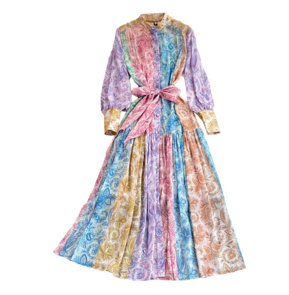 Lai voogavate värvidega kevadkleit