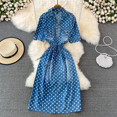 Tõmblukuga vabaaja kleit