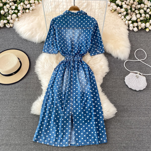 Tõmblukuga vabaaja kleit