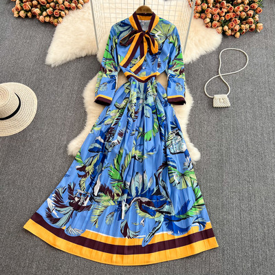 Naiste kaasaegne kleit paelaga - kaks värvi