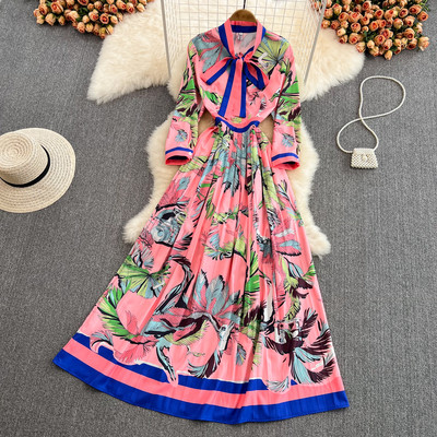 Naiste kaasaegne kleit paelaga - kaks värvi