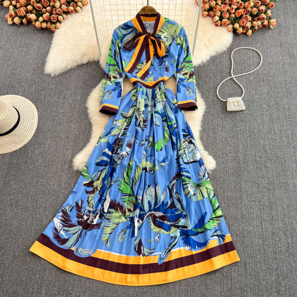 Naiste kaasaegne kleit paelaga - kaks värvi