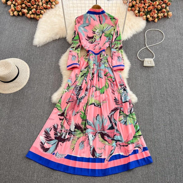 Naiste kaasaegne kleit paelaga - kaks värvi