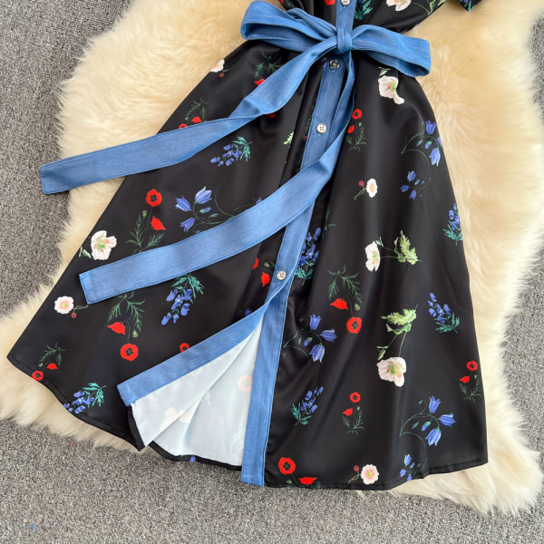 Keskmise pikkusega vabaaja kleit