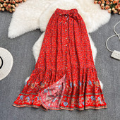 Värviline naiste kevadseelik - pikk