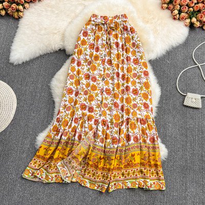 Värviline naiste kevadseelik - pikk