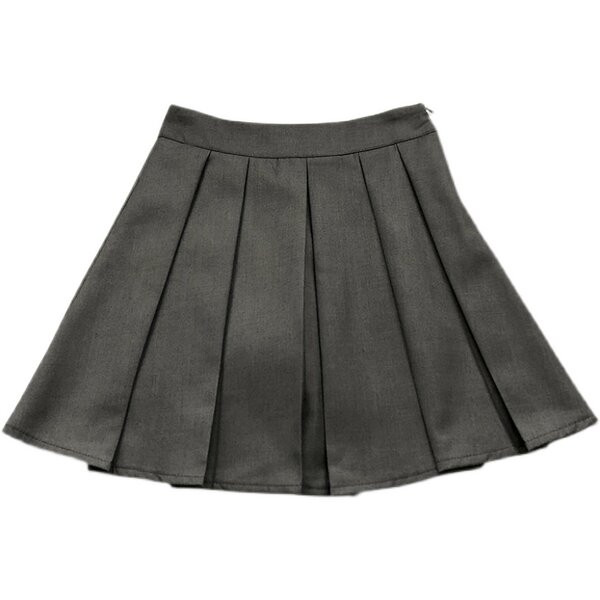 Lühike plisseeritud seelik mitmes värvitoonis