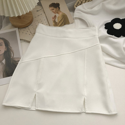 Uue mudeli kõrge vöökoha ja lõhikutega seelik